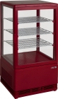SARO Mini-koelvitrine 70 liter model SC 70 rood