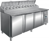 Saro Voorbereidingstafel, Werkblad Graniet - 1/3 GN Model SH 2000