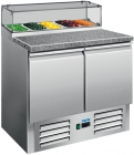 Saro Pizzawerkbank Met Glasvitrine Model PS 200 G