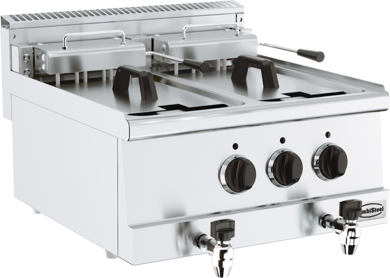 BASE 600 FRITEUSE EL. 2X10L 230V BASE 600 FRITEUSE EL. 2X10L 230V