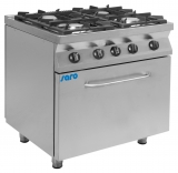 Gasfornuis Met Elektrische Oven Model F7 / Kug4le