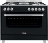 Saro Multifunctioneel Gasfornuis Met Electrische Oven Model Ts95c61lne Zwart