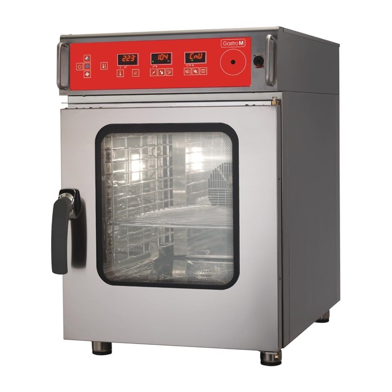 Gastro M combi-stoomoven 6xGN1/1 met reinigingssysteem Gastro M combi-stoomoven 6xGN1/1 met reinigingssysteem
