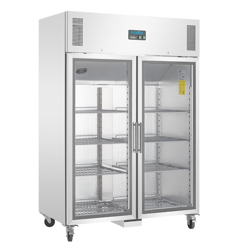 Polar G-serie Gastro 2-deurs display koeling 1200L Polar G-serie Gastro 2-deurs display koeling 1200L