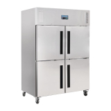 Polar G-serie Opstaande Dubbele Stabiele Deur Gastro Vriezer 1200ltr