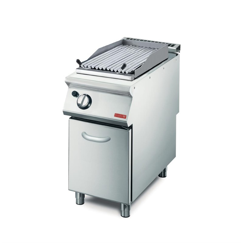 Gastro M gas lavasteen grill GM70/40GRL Gastro M gas lavasteen grill GM70/40GRL