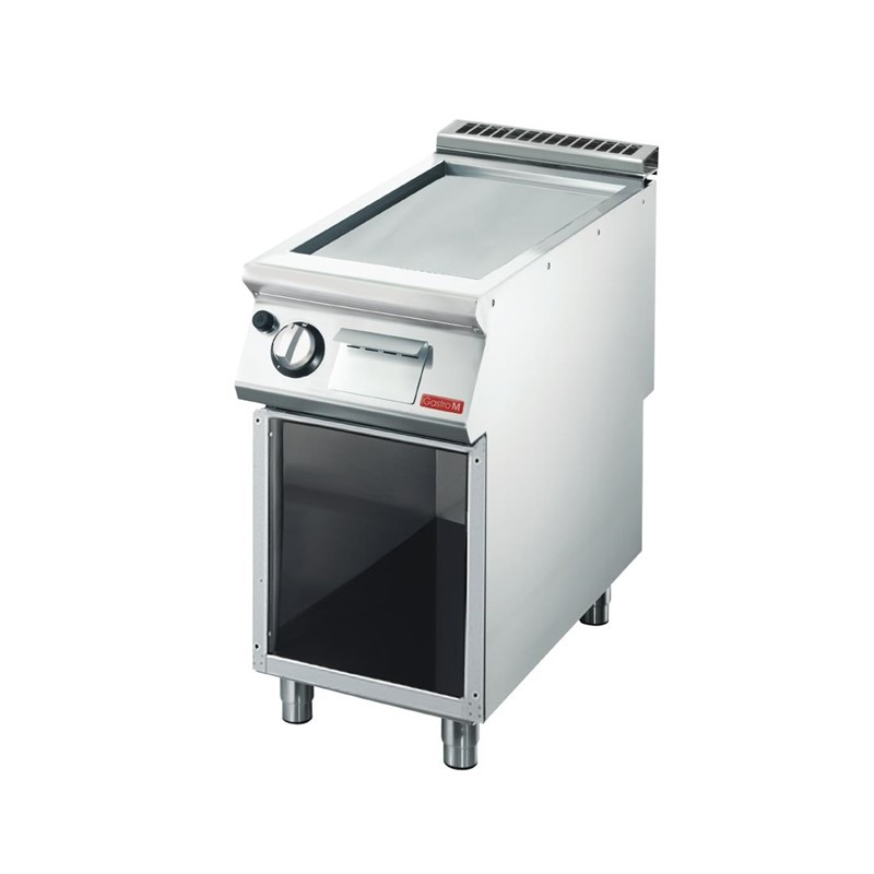 Gastro M 700 plus gas bakplaat GM70/40 FTGS gladde plaat Gastro M 700 plus gas bakplaat GM70/40 FTGS gladde plaat