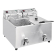 Buffalo dubbele friteuse 2x8L 2900W met timer Buffalo dubbele friteuse 2x8L 2900W met timer