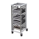 Cambro GN 2/1 trolley 18 etages voor 36x 1/1 GN bakken Cambro GN 2/1 trolley 18 etages voor 36x 1/1 GN bakken
