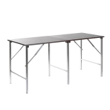 Opklapbare Rvs Werktafel 90(h) x 200(w) x 80(d)cm