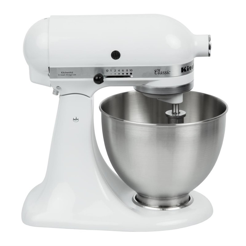KitchenAid K45 professionele mixer wit 4,28L 5K45SSEWH KitchenAid K45 professionele mixer wit 4,28L 5K45SSEWH
