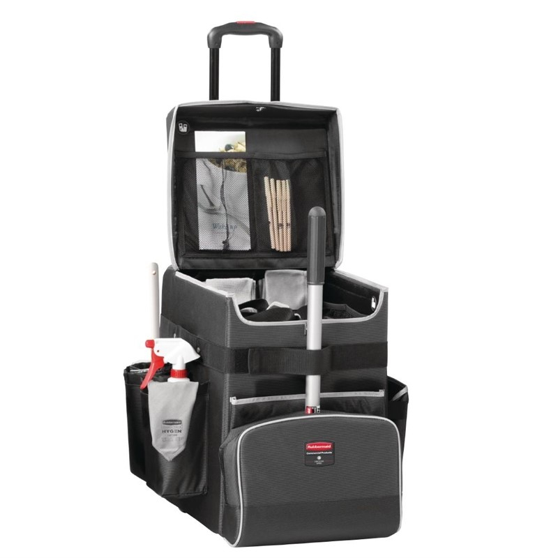 Rubbermaid Quick Cart stoffen schoonmaakwagen medium Rubbermaid Quick Cart stoffen schoonmaakwagen medium