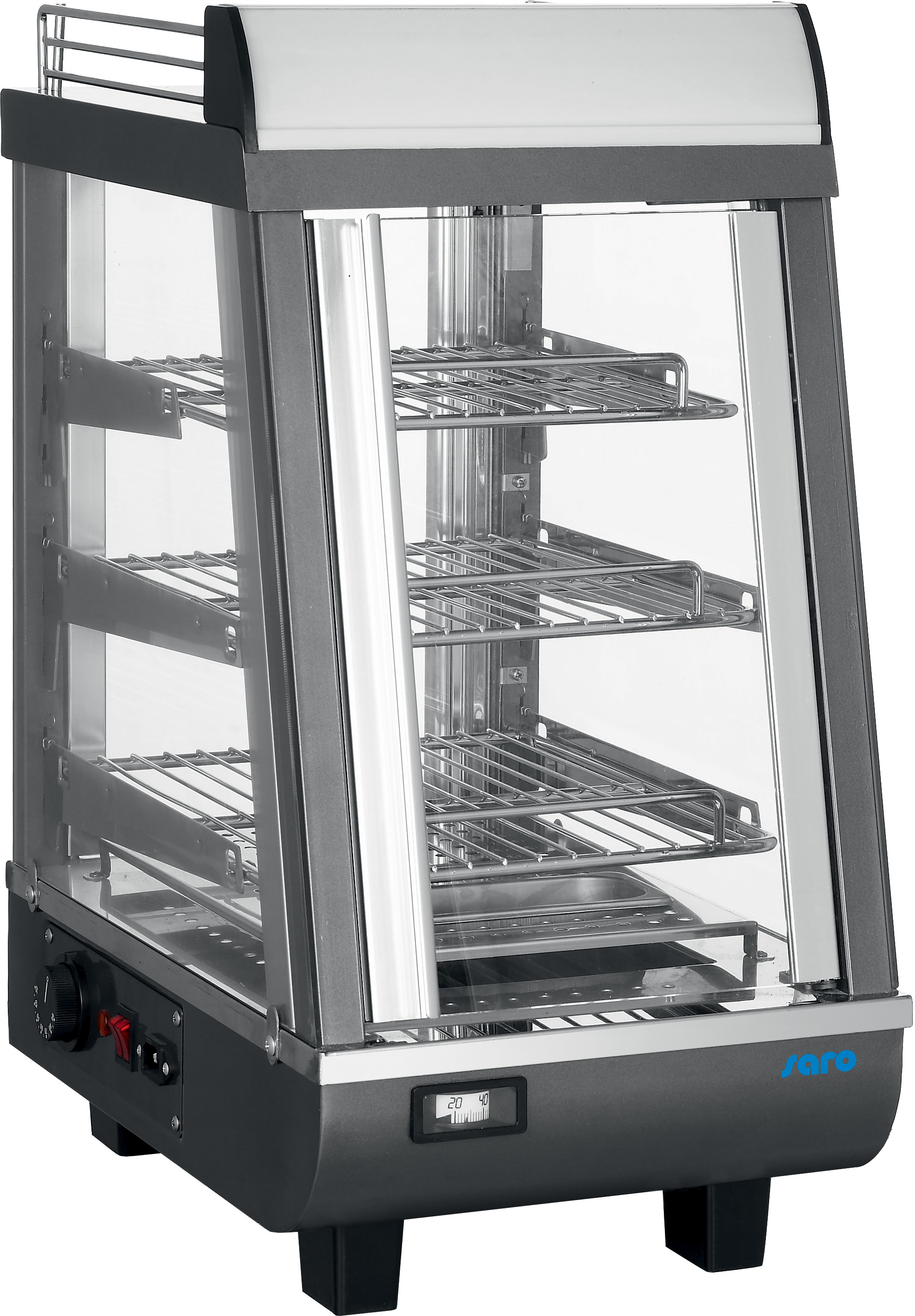 SARO Warmhoudvitrine model LEON SARO Warmhoudvitrine model LEON