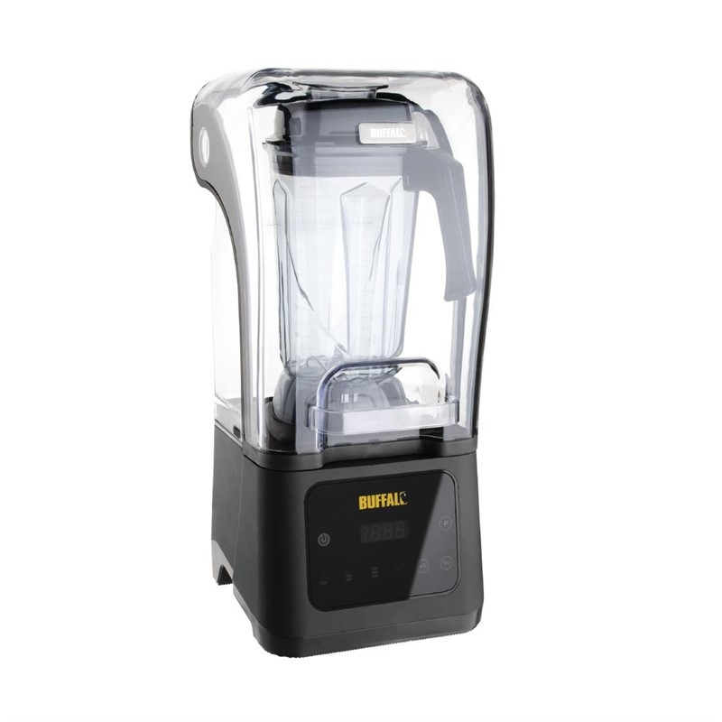 Buffalo digitale blender met geluidskap 2,5L Buffalo digitale blender met geluidskap 2,5L