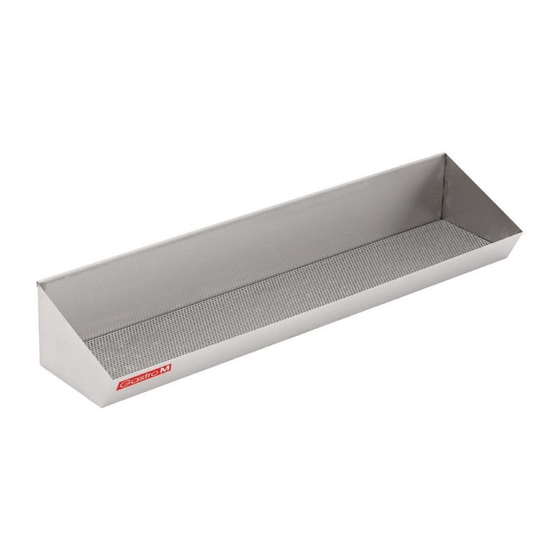 Gastro M RVS frites uitschepbak 100x28x20cm Gastro M RVS frites uitschepbak 100x28x20cm
