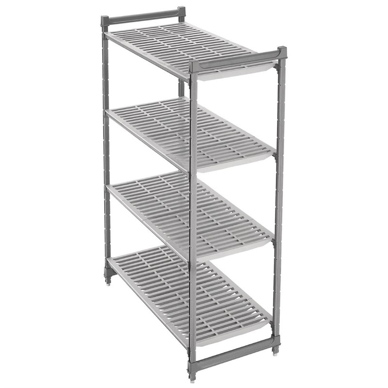 Cambro stelling 183cm hoog 4 schappen - 61cm diep - 152,5cm breed Cambro stelling 183cm hoog 4 schappen - 61cm diep - 152,5cm breed