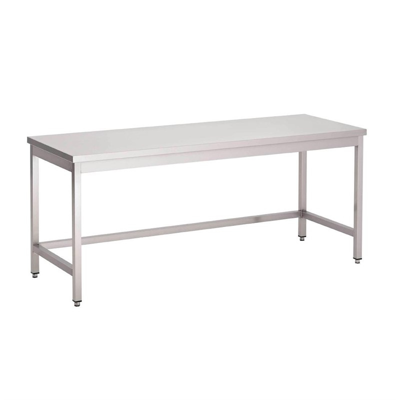 Gastro M RVS werktafel zonder onderblad 85x100x70cm Gastro M RVS werktafel zonder onderblad 85x100x70cm