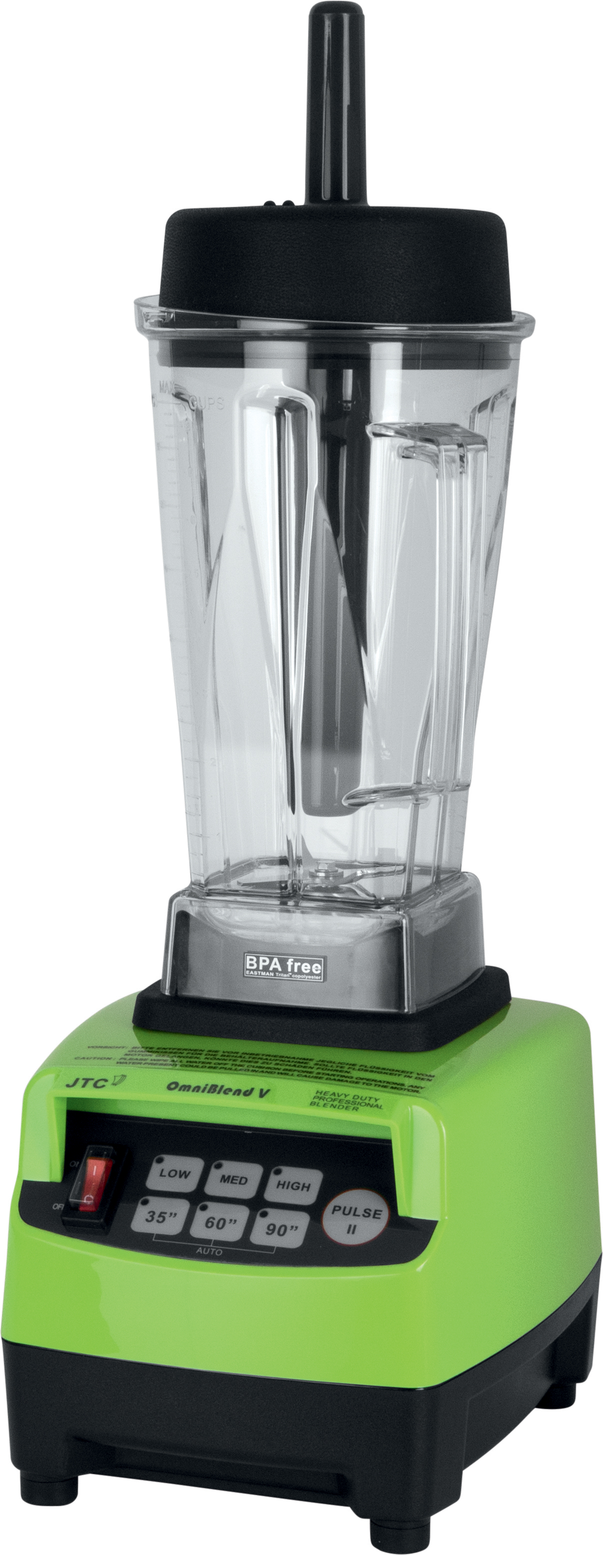Hoge snelheids blender model JTC Omniblend V TM-800 groen Hoge snelheids blender model JTC Omniblend V TM-800 groen