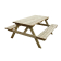 Rowlinson houten picknicktafel 150cm Rowlinson houten picknicktafel 150cm