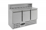 PIZZAWERKBANK 3 DEURS 7x1/6GN PAN