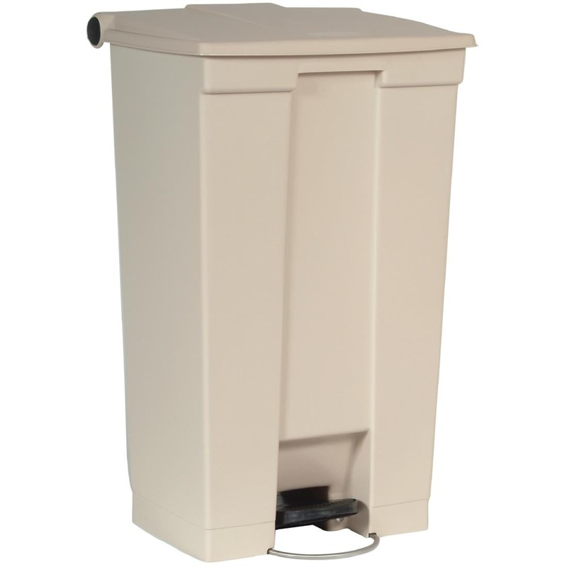 Rubbermaid afvalcontainer beige 87L Rubbermaid afvalcontainer beige 87L