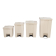 Rubbermaid afvalcontainer beige 87L Rubbermaid afvalcontainer beige 87L