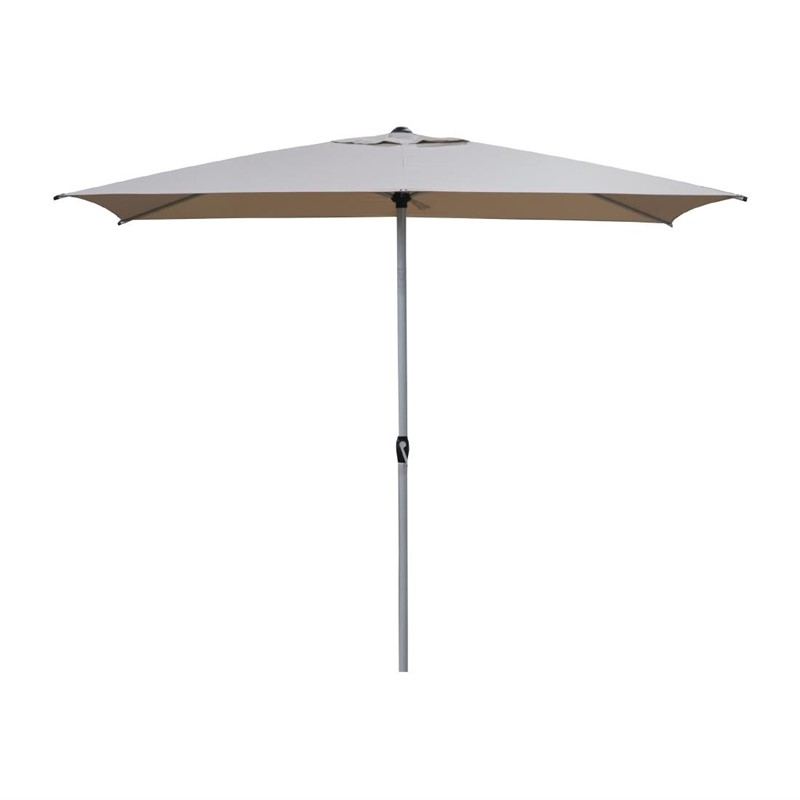 Sorara Lyon parasol rechthoekig 200x300cm zandkleur Sorara Lyon parasol rechthoekig 200x300cm zandkleur