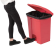 Jantex afvalemmer rood 65L Jantex afvalemmer rood 65L