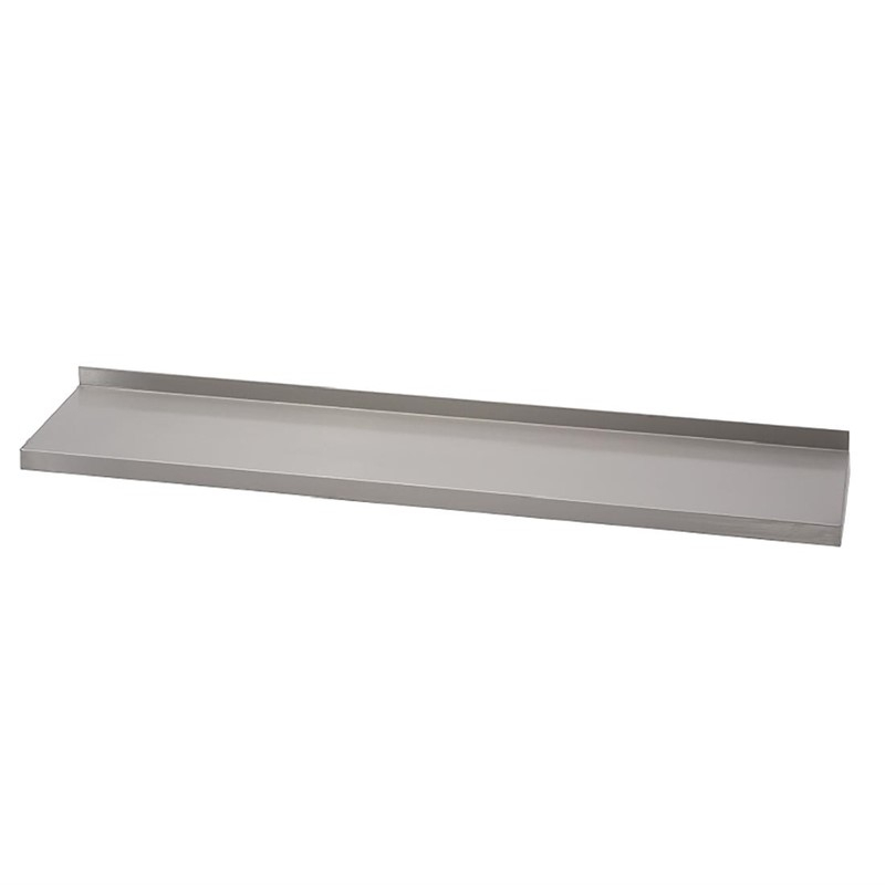 Gastro M RVS wandplank zonder steunen 140x40cm Gastro M RVS wandplank zonder steunen 140x40cm