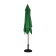 Bolero vierkante groene parasol 2,5 meter Bolero vierkante groene parasol 2,5 meter