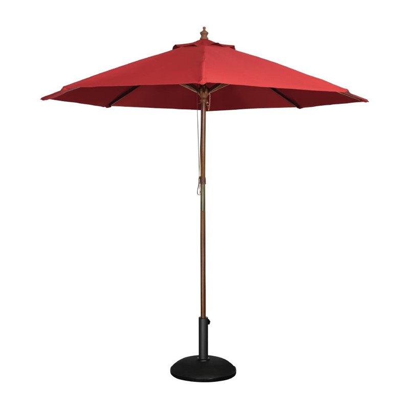 Bolero ronde parasol rood 2,5 meter Bolero ronde parasol rood 2,5 meter