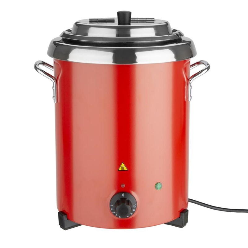 Buffalo soepketel 5,7L rood Buffalo soepketel 5,7L rood