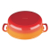 Vogue ovale inductie braadpan oranje 6L Vogue ovale inductie braadpan oranje 6L