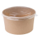Fiesta Compostable ronde kraft saladeschaal 1L (300 stuks) Fiesta Compostable ronde kraft saladeschaal 1L (300 stuks)