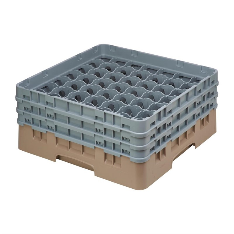 Cambro Camrack vaatwaskorf met 49 compartimenten max. glashoogte 17,4cm Cambro Camrack vaatwaskorf met 49 compartimenten max. glashoogte 17,4cm