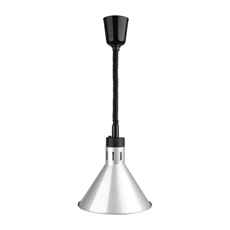 Buffalo verstelbare warmhoudlamp zilver Buffalo verstelbare warmhoudlamp zilver