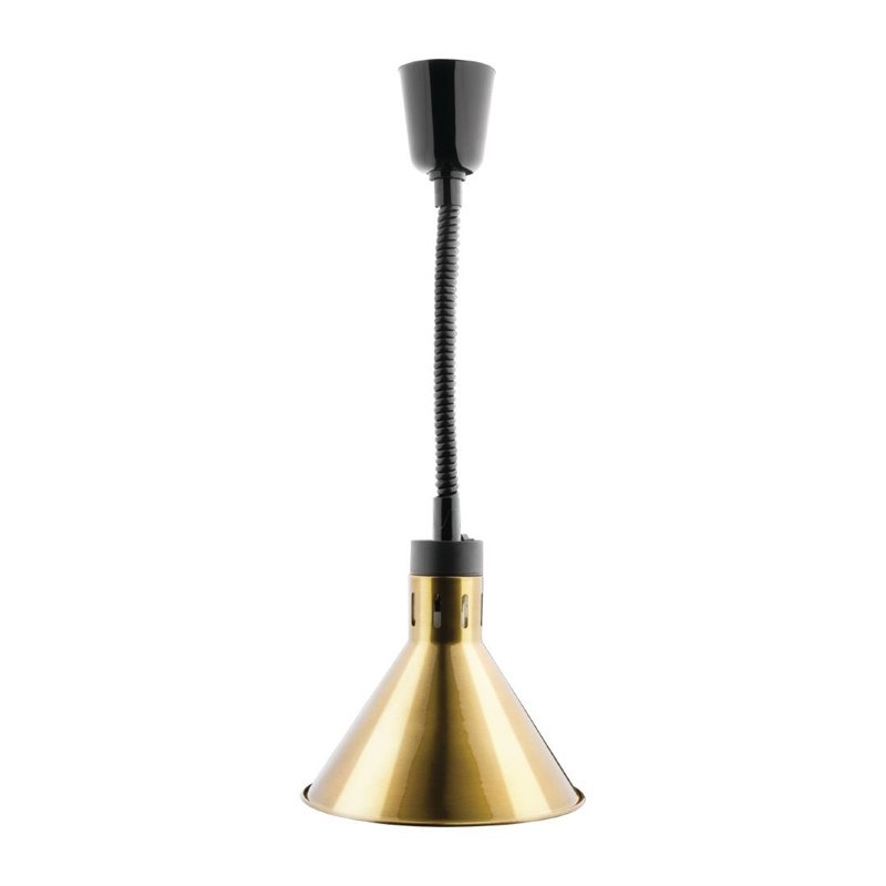 Buffalo verstelbare warmhoudlamp goud Buffalo verstelbare warmhoudlamp goud