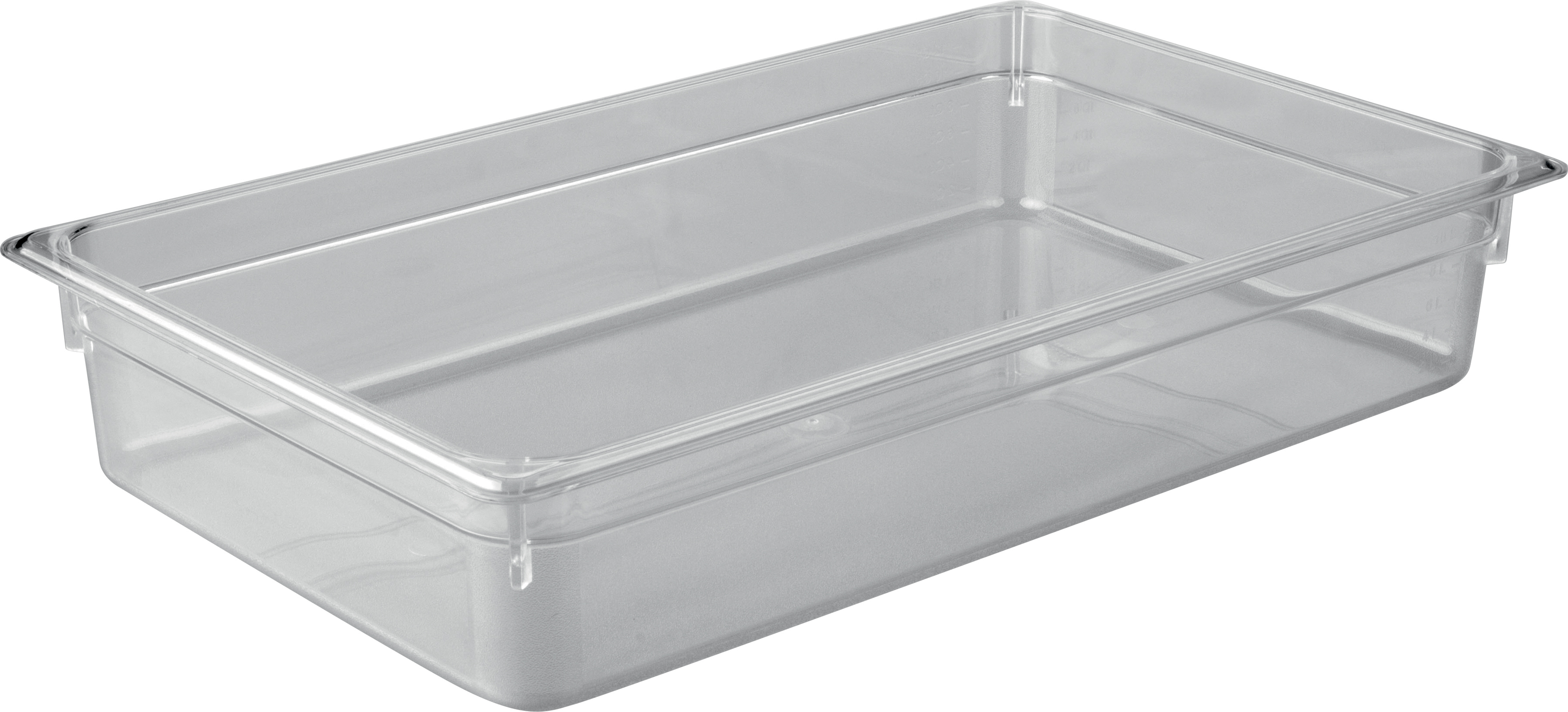 Gastronormbak Polycarbonaat 1/1 GN 100 mm diepte Gastronormbak Polycarbonaat 1/1 GN 100 mm diepte