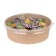 Fiesta Compostable ronde kraft saladeschaal 50cl (300 stuks) Fiesta Compostable ronde kraft saladeschaal 50cl (300 stuks)