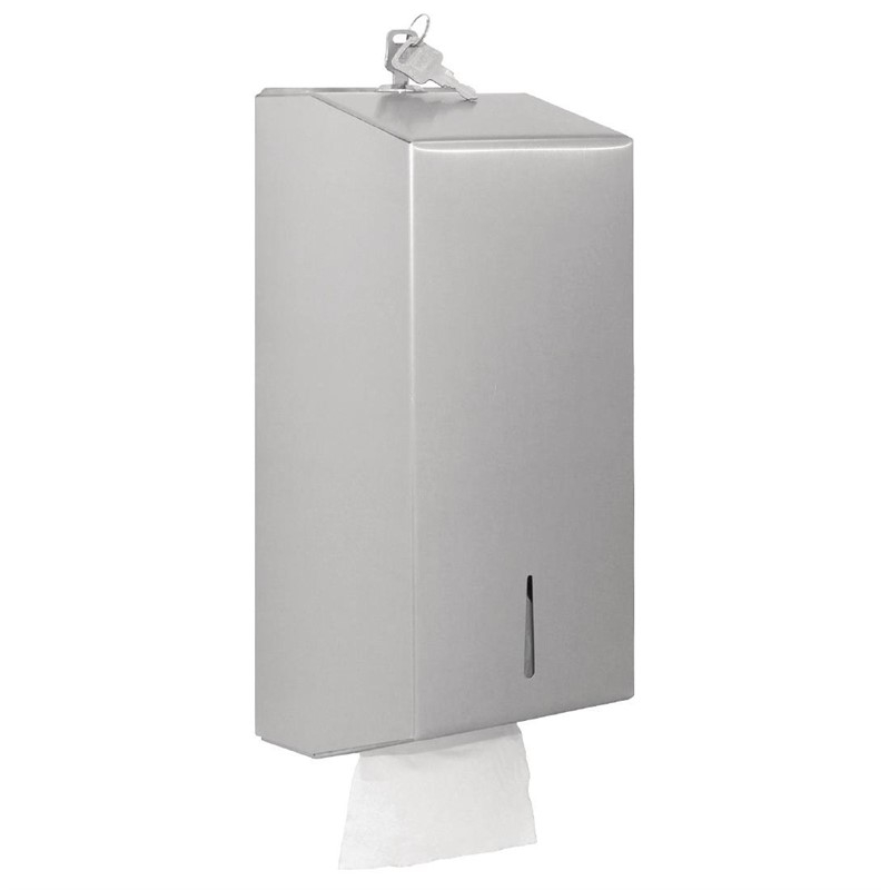 Jantex RVS toilettissue dispenser Jantex RVS toilettissue dispenser