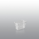 Gastronormbak Polycarbonaat 1/9 GN 65 mm Diepte
