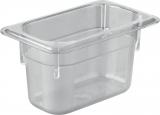 Gastronormbak Polycarbonaat 1/9 GN 100 mm Diepte