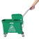Jantex Kentucky rolemmer met wringer groen 20L Jantex Kentucky rolemmer met wringer groen 20L