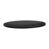 Topalit Classic Line Rond Tafelblad Antraciet 70cm