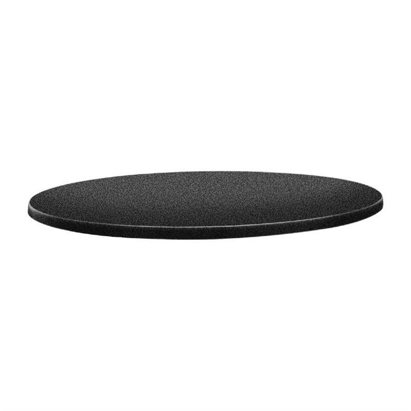 Topalit Classic Line rond tafelblad antraciet 70cm Topalit Classic Line rond tafelblad antraciet 70cm