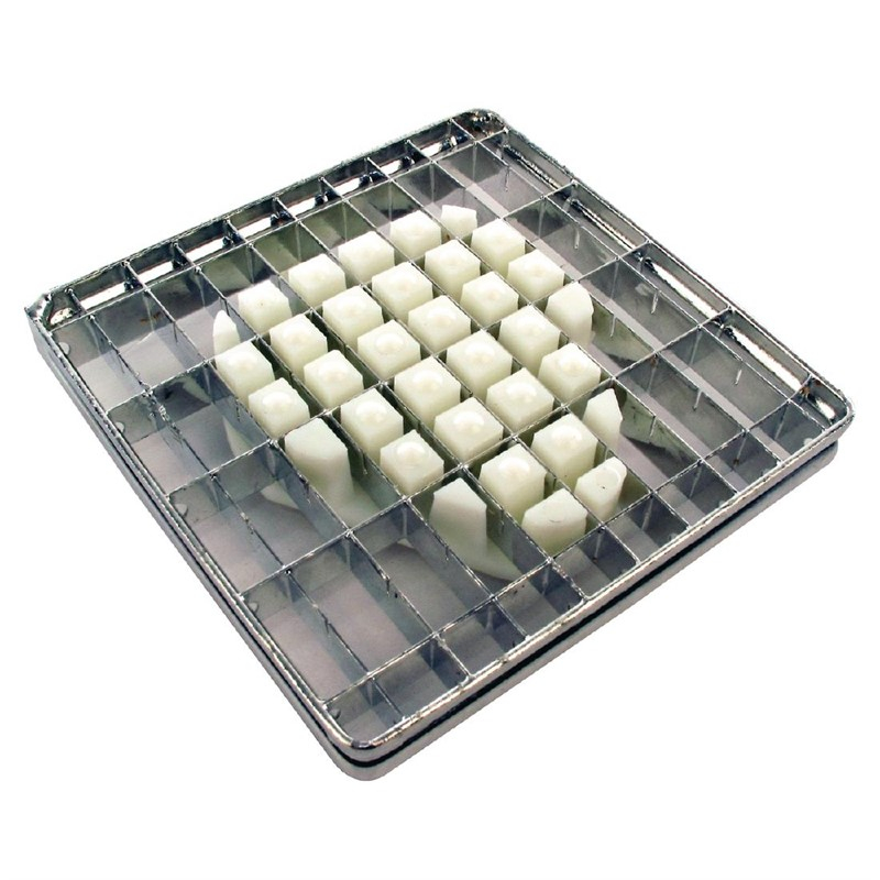 Mes en duwer 10x20mm voor Tellier fritessnijder D463 Mes en duwer 10x20mm voor Tellier fritessnijder D463