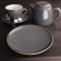 Olympia Kiln ronde coupeborden grijs 17,8cm (6 stuks) Olympia Kiln ronde coupeborden grijs 17,8cm (6 stuks)