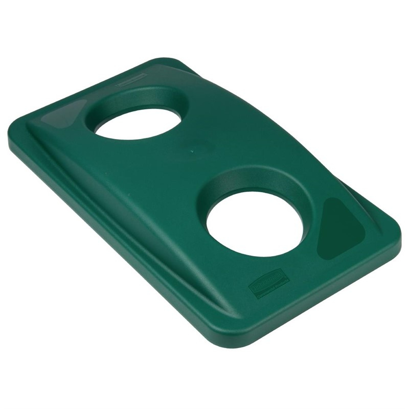 Rubbermaid Slim Jim deksel groen Rubbermaid Slim Jim deksel groen
