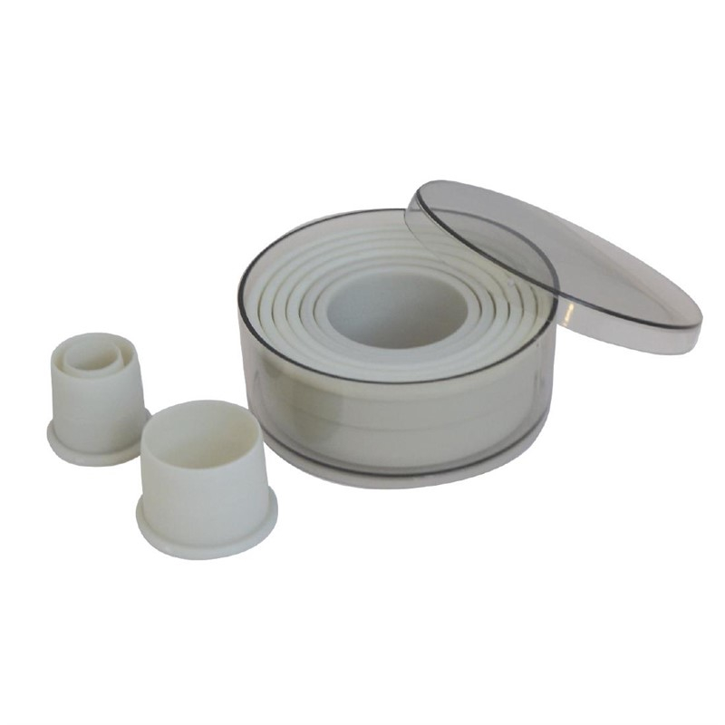 De Buyer ronde stekers (9 stuks) De Buyer ronde stekers (9 stuks)