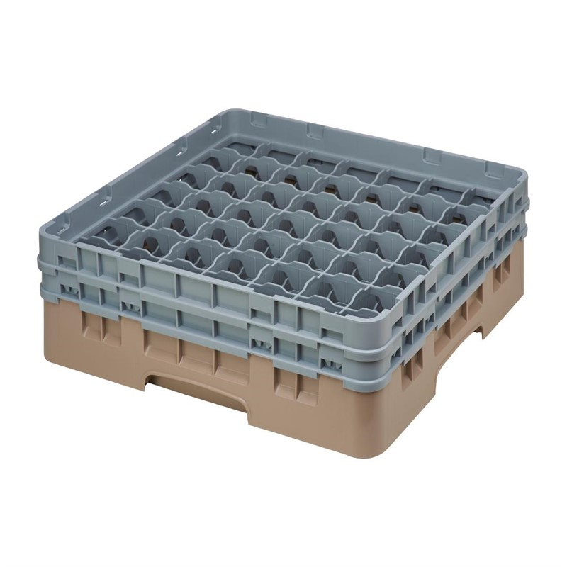 Cambro Camrack vaatwaskorf met 49 compartimenten max. glashoogte 13,3cm Cambro Camrack vaatwaskorf met 49 compartimenten max. glashoogte 13,3cm